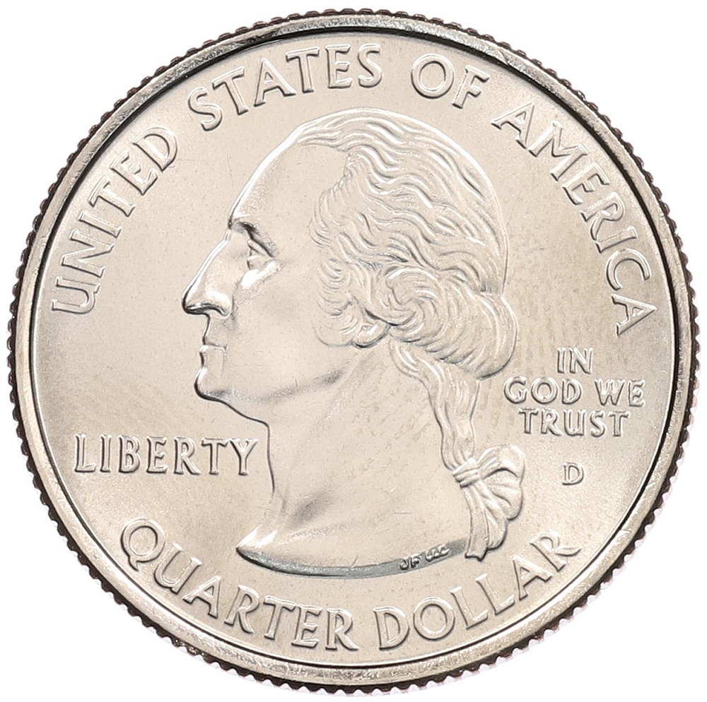 1/4 доллара (25 центов) 2006 года D США «Штаты и территории — Южная Дакота» — Фото №2