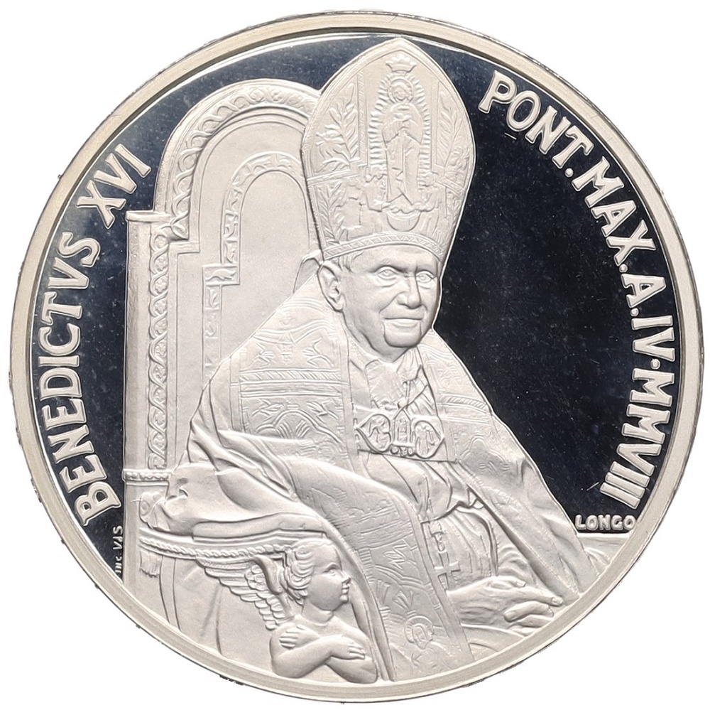 10 евро 2008 года Ватикан «Всемирный день мира» — Фото №2