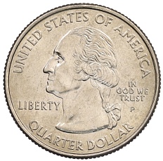1/4 доллара (25 центов) 2005 года P США «Штаты и территории — Канзас» — Фото №2