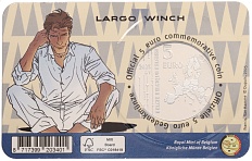 5 евро 2025 года Бельгия «Ларго Винч» (в блистере) — Фото №2