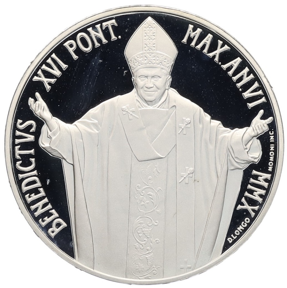 5 евро 2010 года Ватикан «Мигранты и беженцы» — Фото №2