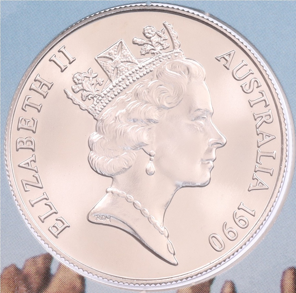 10 долларов 1990 года Австралия «Западная Австралия» (в буклете) — Фото №2