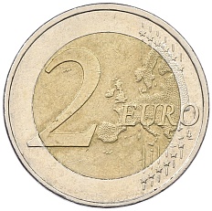 2 евро 2007 года G Германия «50 лет подписания Римского договора» — Фото №2