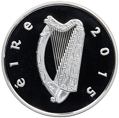 15 евро 2015 года Ирландия «Эрнест Уолтон» — Фото №2