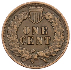 1 цент 1907 года США — Фото №2