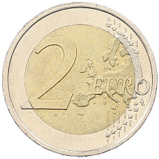 2 евро 2015 года Словакия — Фото №2