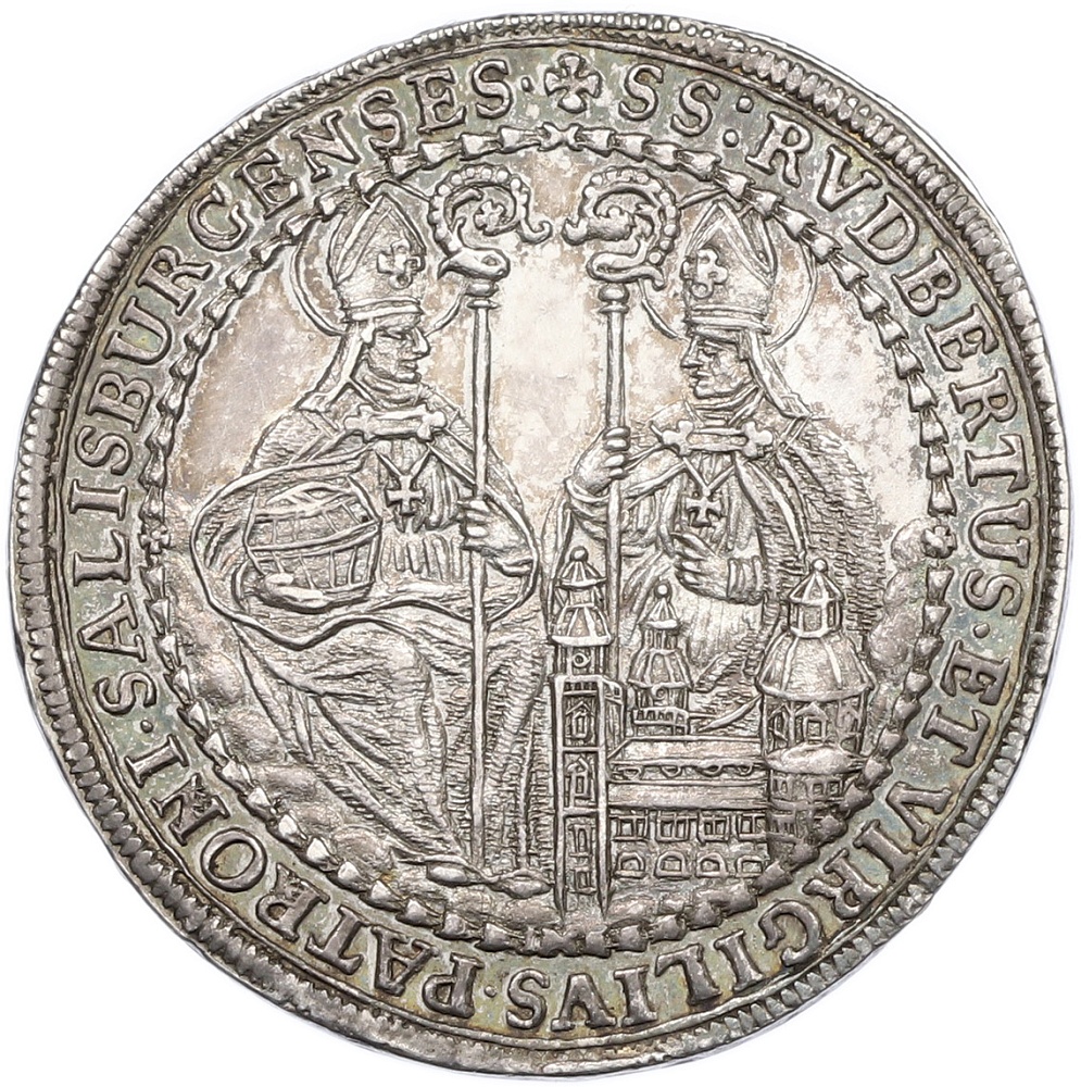1/2 талера 1705 года Зальцбург — Фото №1