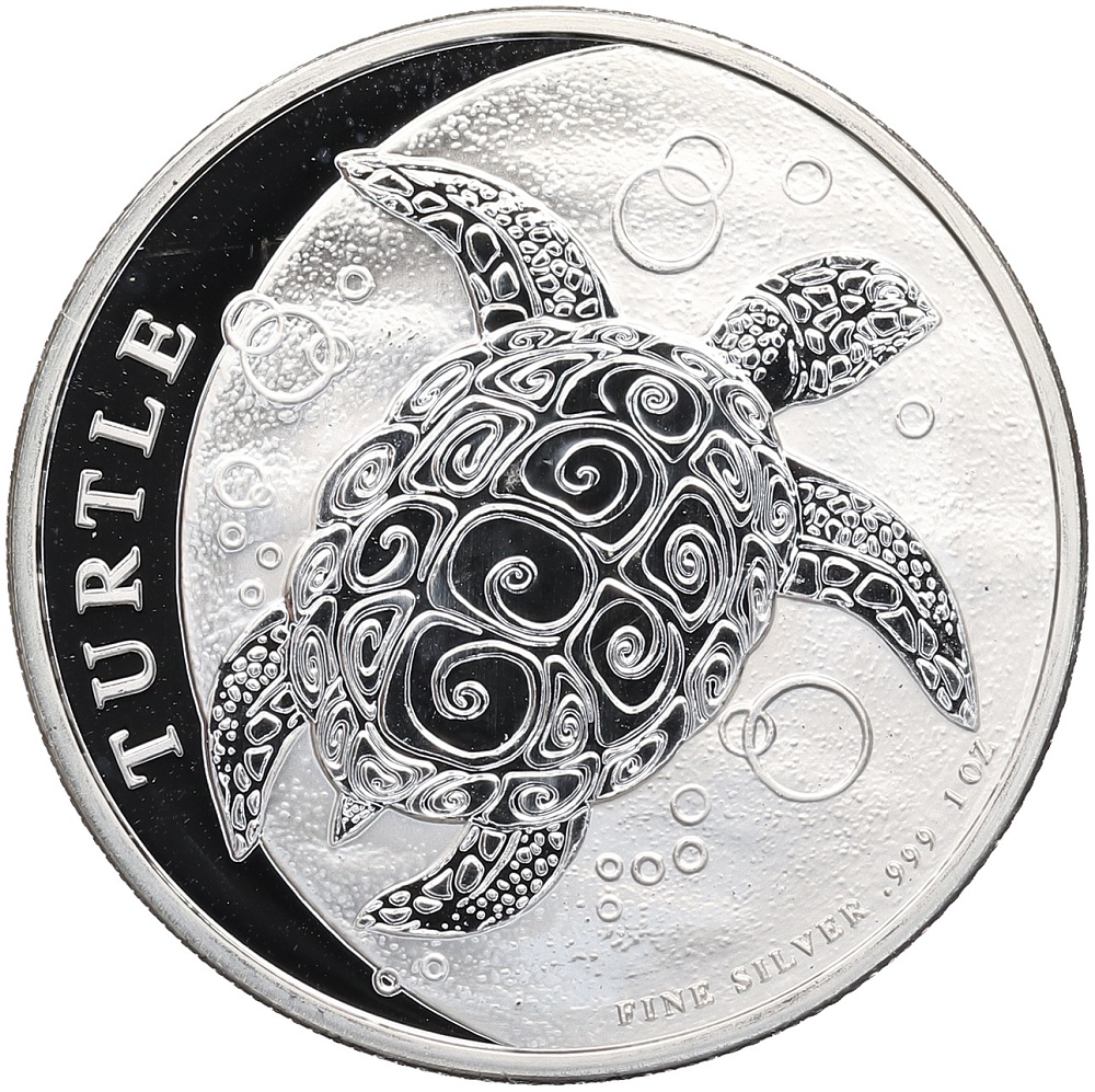 2 доллара 2020 года Ниуэ «Черепаха Бисса» — Фото №1