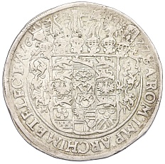 1 талер 1627 года Саксония (Альбертинская линия) — Фото №2