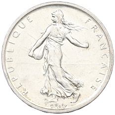 5 франков 1960 года Франция — Фото №2