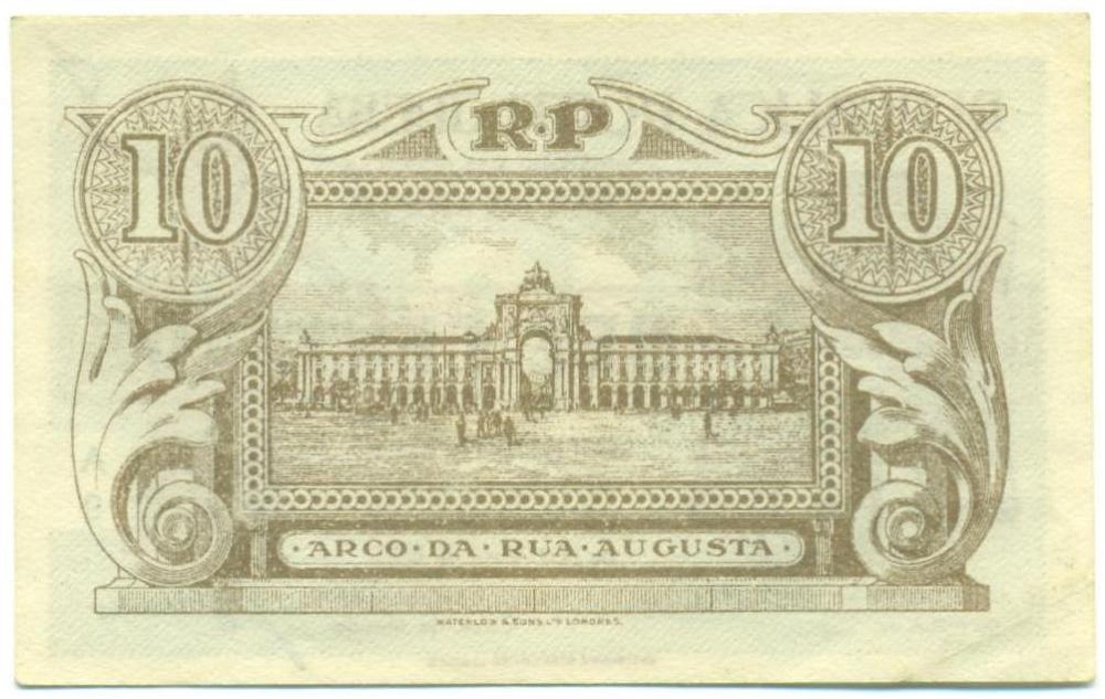 10 сентаво 1925 года Португалия — Фото №2
