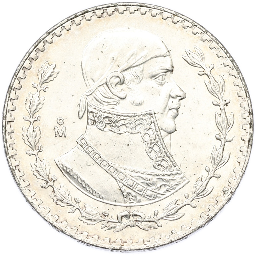 1 песо 1966 года Мексика — Фото №2