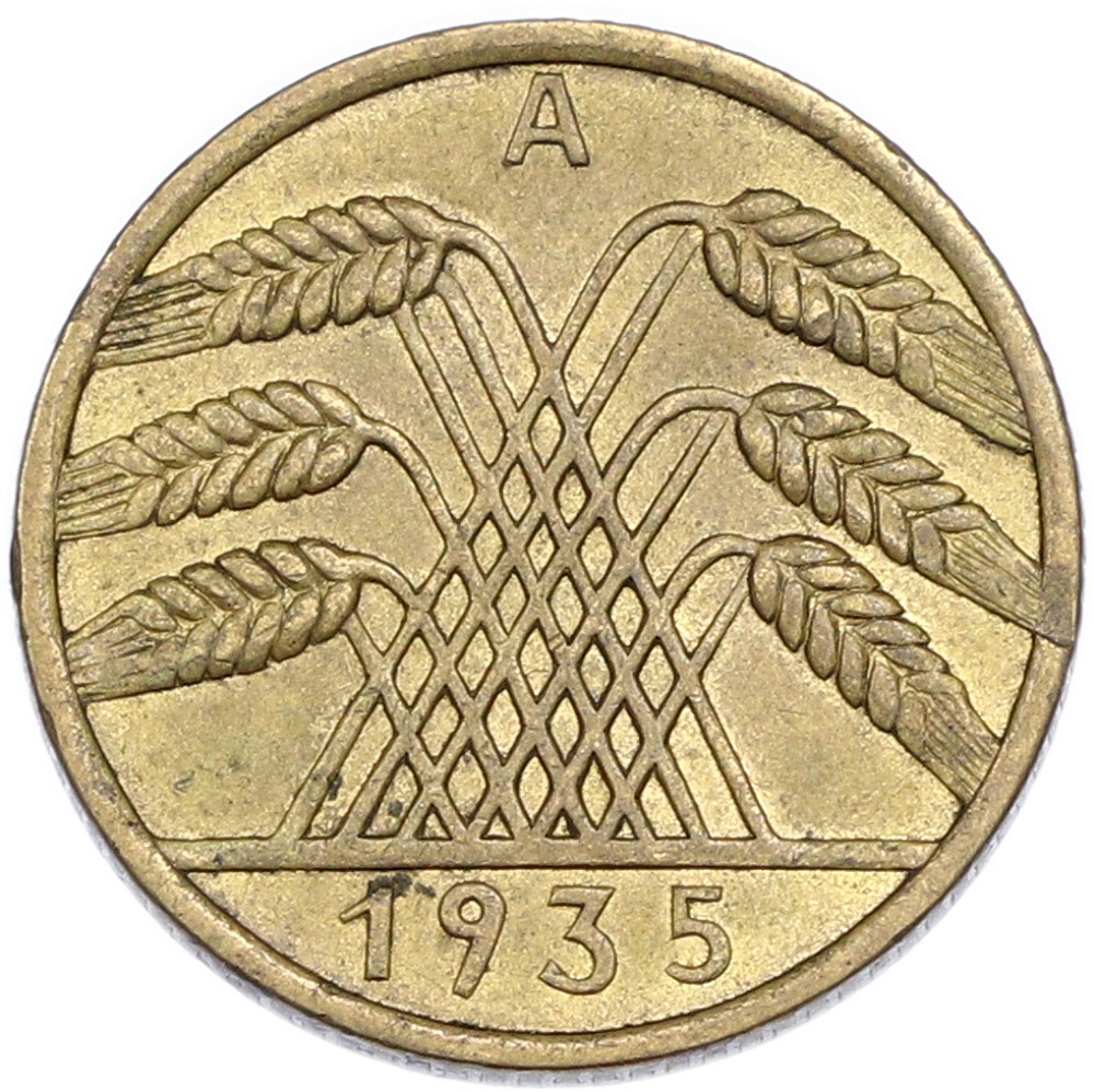 10 рейхспфеннигов 1935 года A Германия — Фото №1