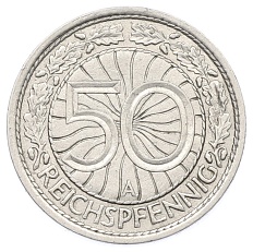 50 рейхспфеннигов 1936 года A Германия — Фото №2