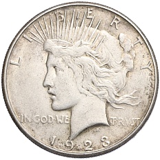 1 доллар 1923 года S США — Фото №1