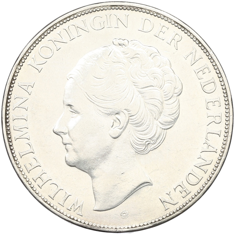 2 1/2 гульдена 1939 года Нидерланды — Фото №2