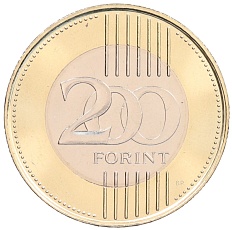 200 форинтов 2025 года Венгрия «200 лет Венгерской академии наук» — Фото №2