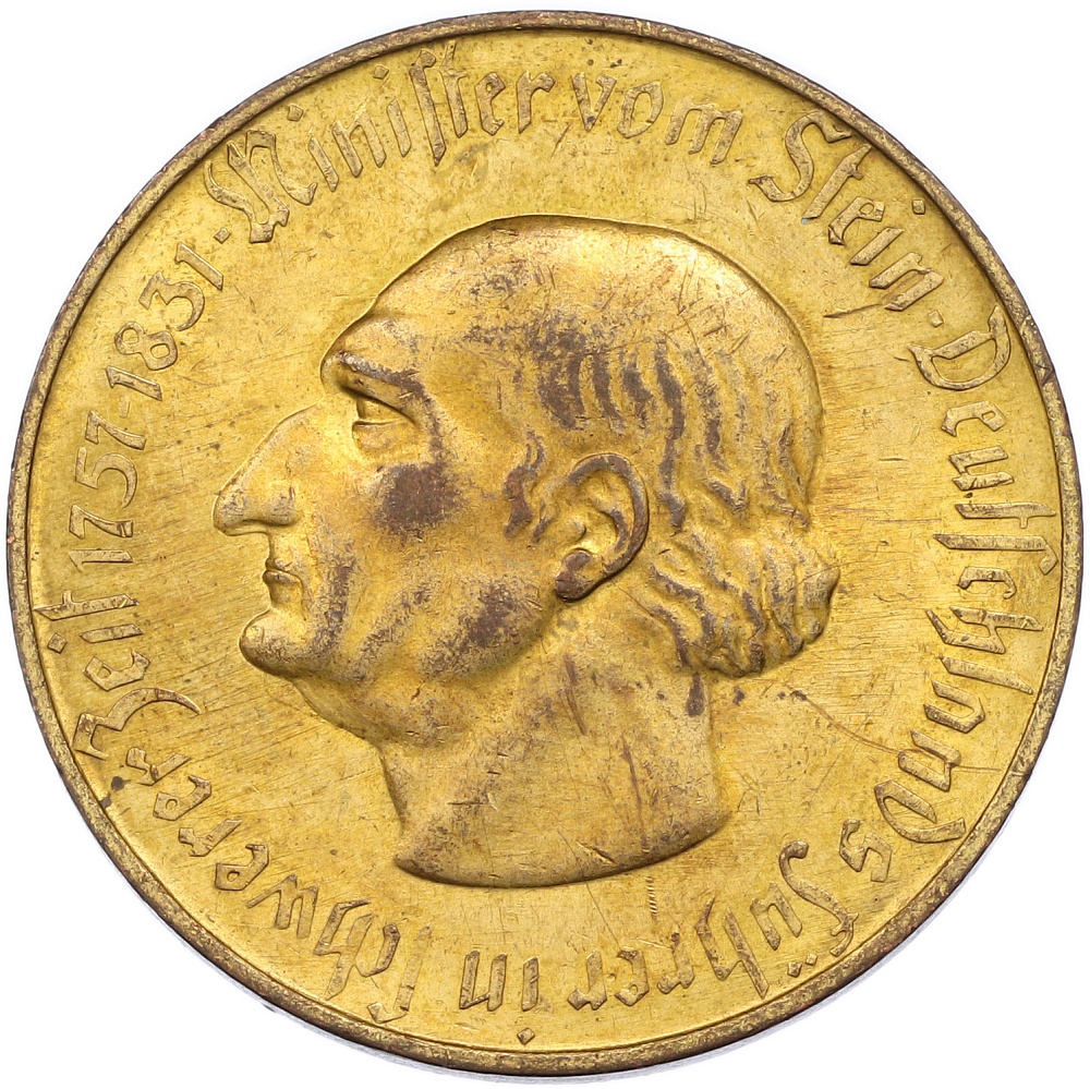 10000 марок 1923 года Германия — Вестфалия (Нотгельд) — Фото №2
