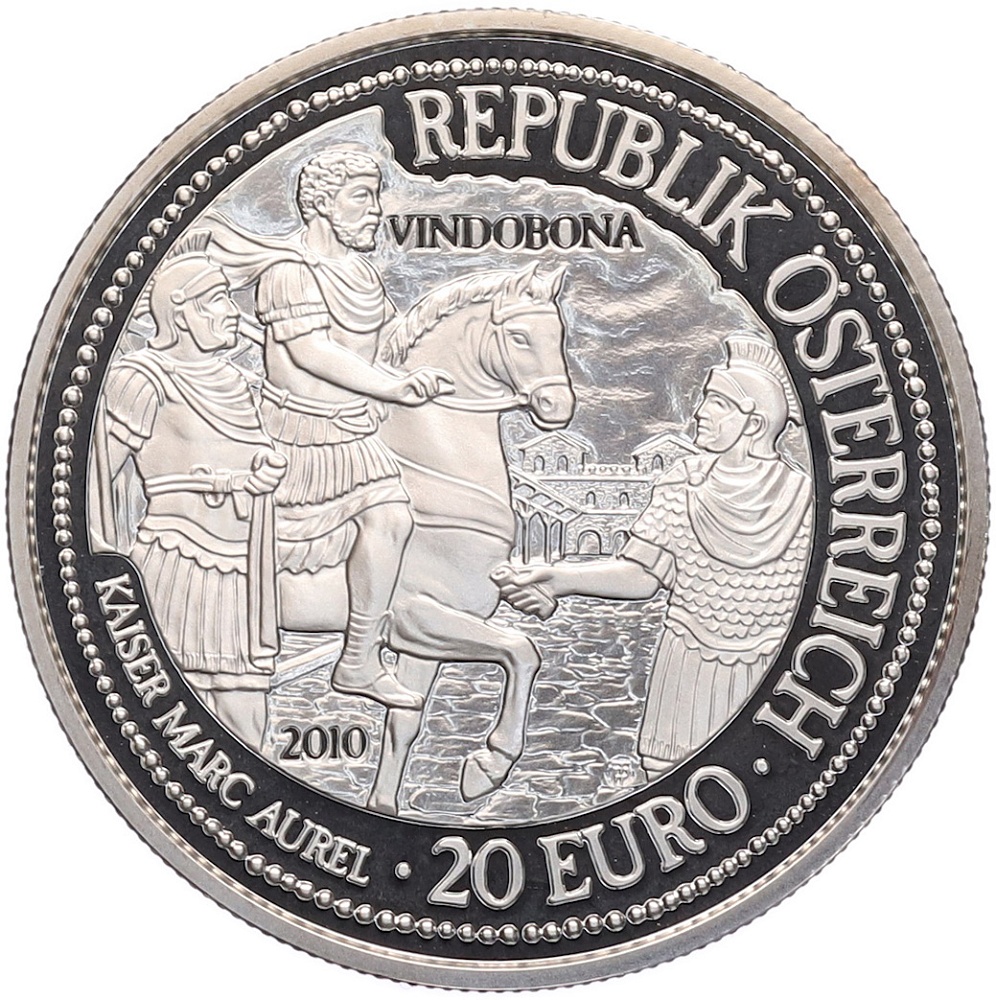 20 евро 2010 года Австрия «Рим на Дунае — Виндобона» — Фото №2