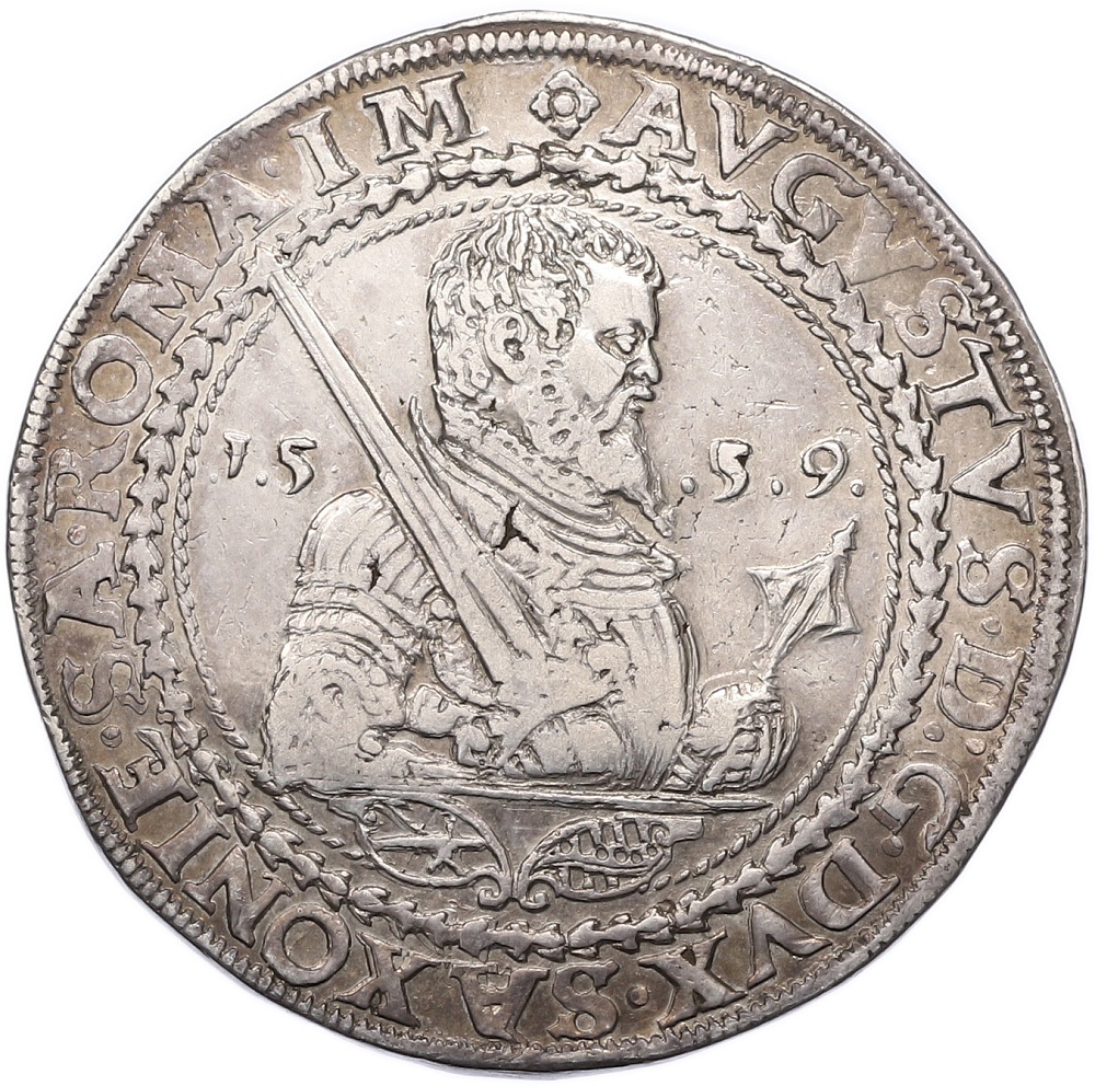 1 талер 1559 года Саксония (Август I) — Фото №1