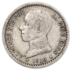 50 сентимо 1904 (10) года Испания — Фото №1