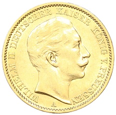 20 марок 1910 года Германия (Пруссия) — Фото №1