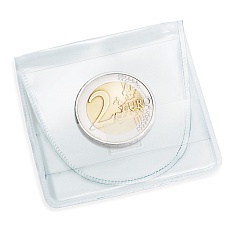 Защитный карман полимерный для монеты до 46 мм (LEUCHTTURM 316503) — Фото №1
