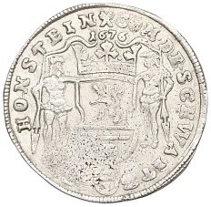 2/3 талера 1676 года Шварцбург-Зондерхаузен — Фото №2