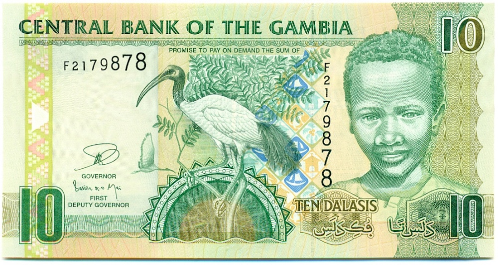 10 даласи 2013 года Гамбия — Фото №1