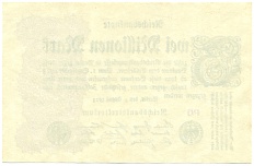 3 миллиона марок 1923 года Германия — Фото №2
