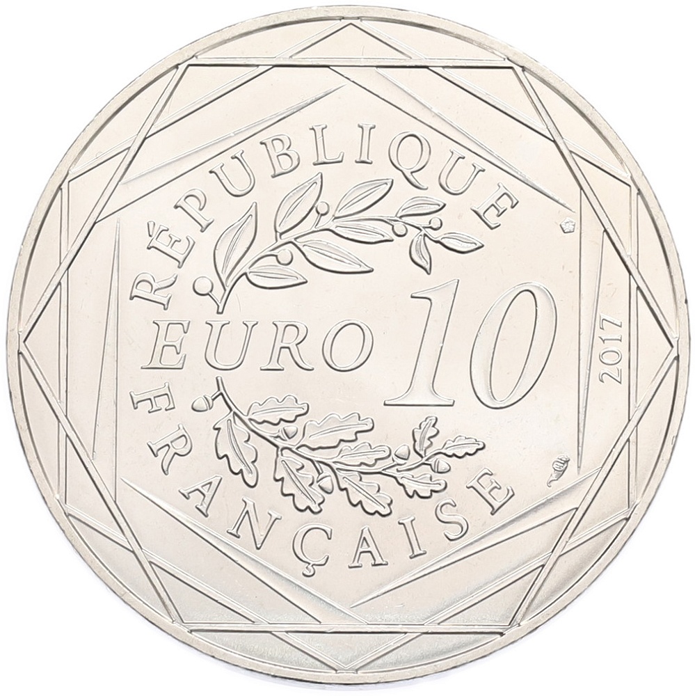 10 евро 2017 года Франция «Франция Жана-Поля Готье — Лотарингия» — Фото №2