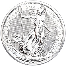 2 фунта 2024 года Великобритания (Карл III) «Британия» — Фото №1