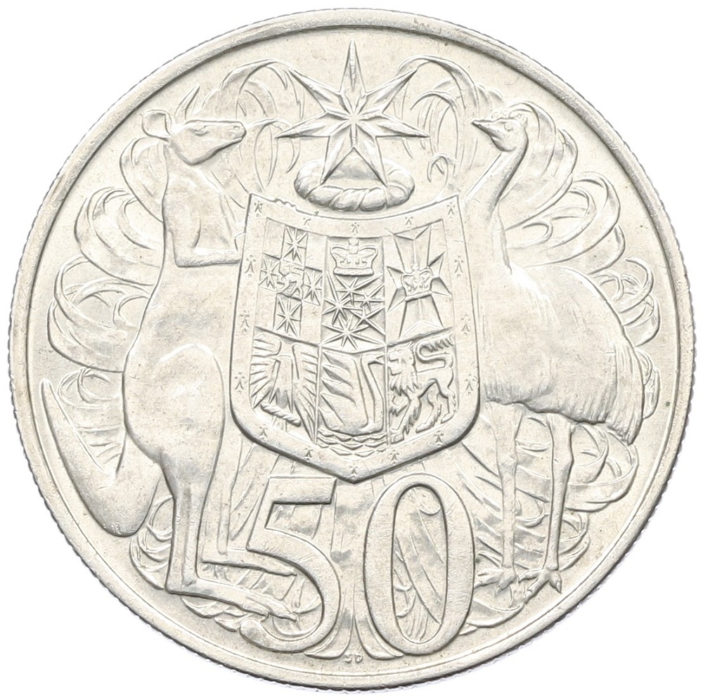 50 центов 1966 года Австралия — Фото №1