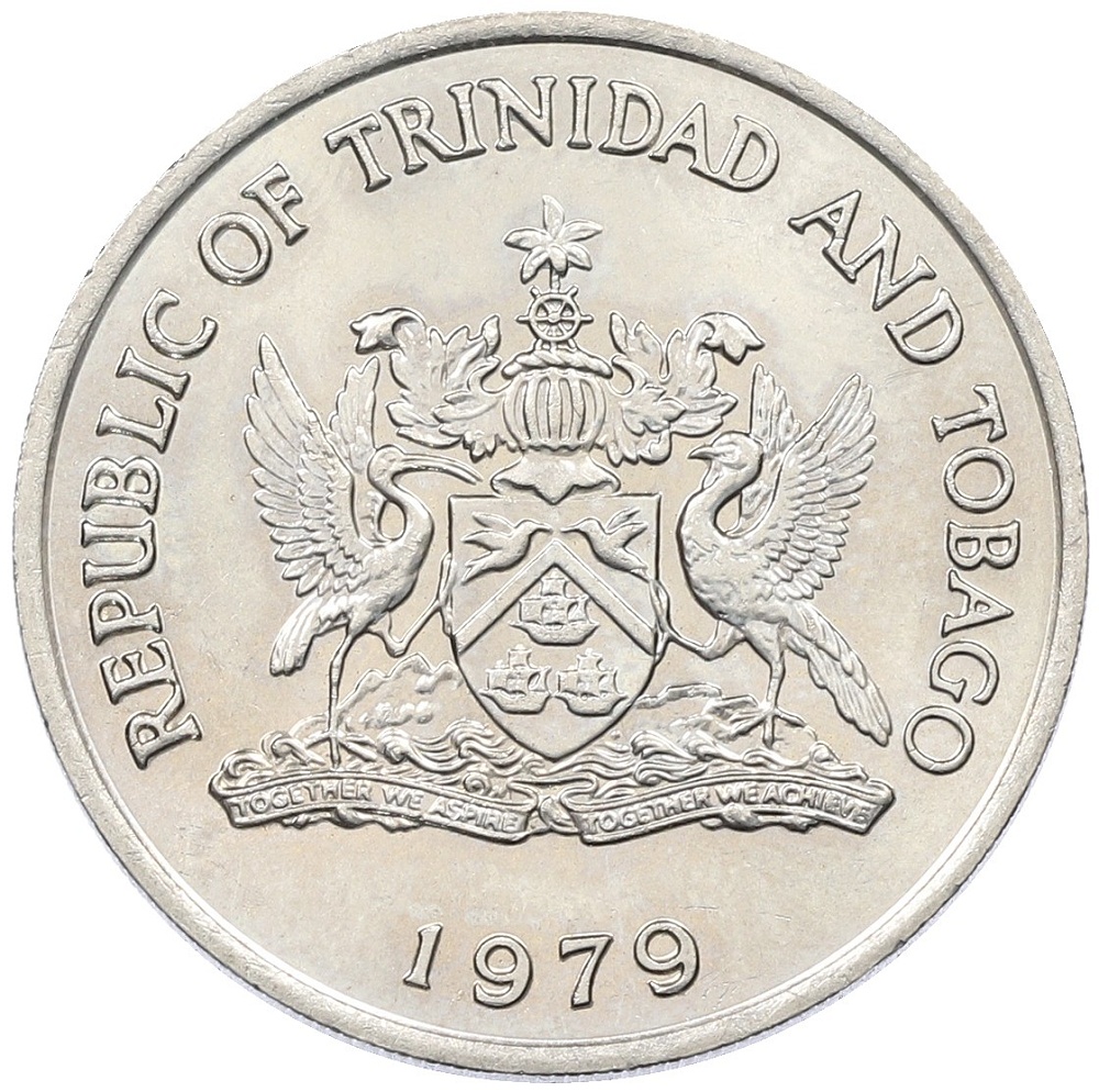 1 доллар 1979 года Тринидад и Тобаго «Продовольственная программа — ФАО» — Фото №2