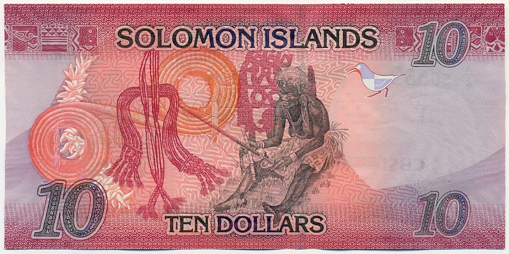 10 долларов 2017 года Соломоновы Острова — Фото №2