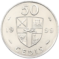 50 седи 1999 года Гана — Фото №1