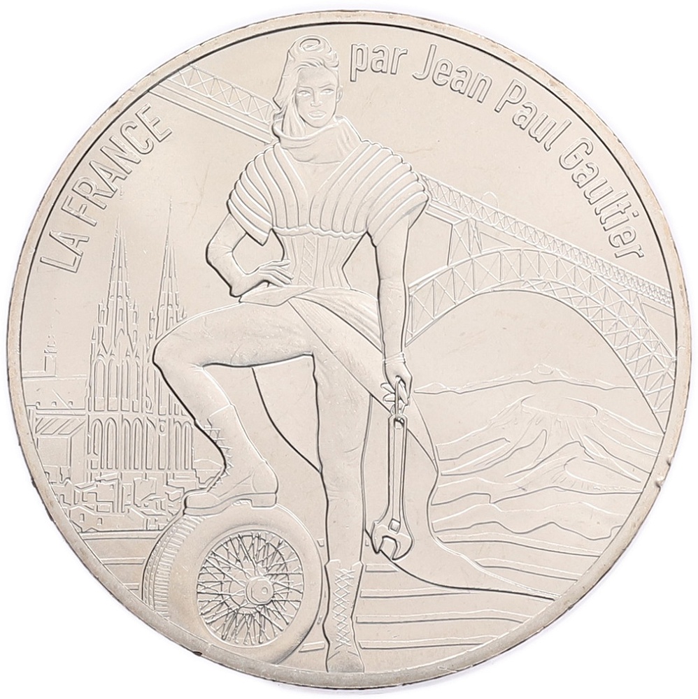 10 евро 2017 года Франция «Франция Жана-Поля Готье — Овернь» — Фото №1