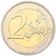 2 евро 2011 года Люксембург — Фото №2