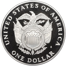 1 доллар 1994 года S США «200 лет Капитолию» — Фото №2