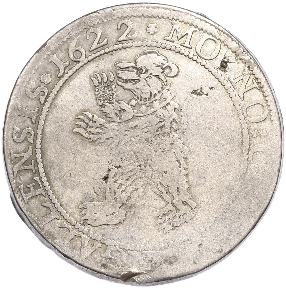 1/2 талера 1622 года Санкт-Галлен — Фото №1