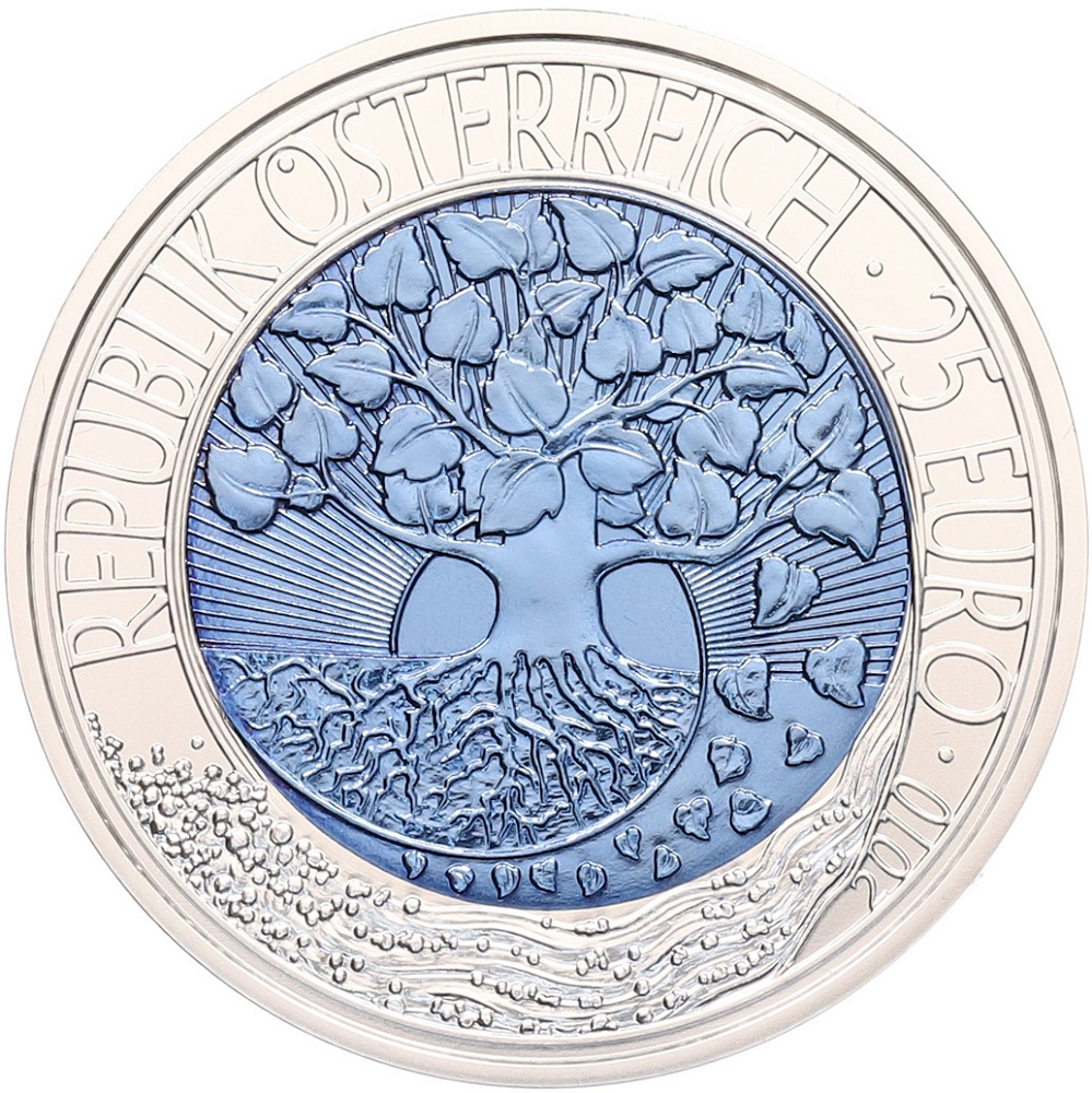 25 евро 2010 года Австрия «Возобновляемые источники энергии» — Фото №2