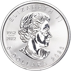 5 долларов 2023 года Канада «Кленовый лист» — Фото №2