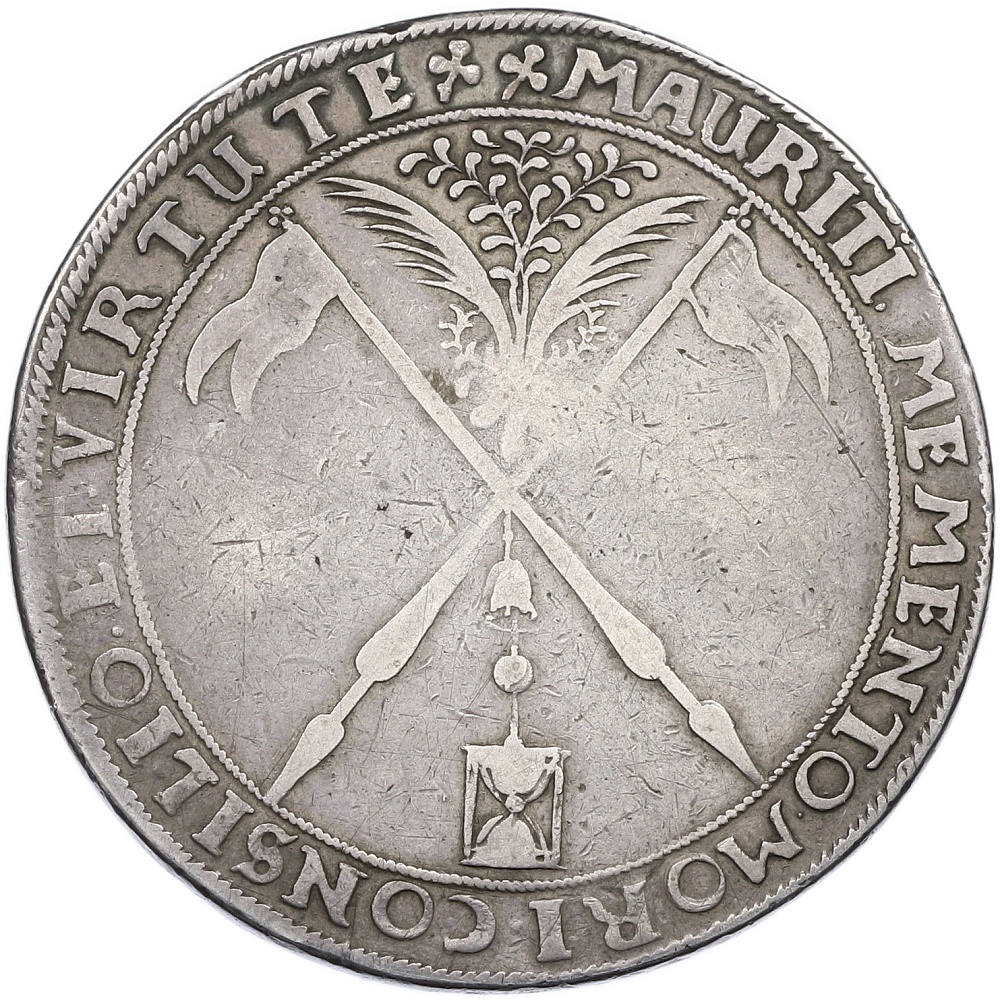 1 талер 1632 года Гессен-Кассель «Смерть Морица» — Фото №1