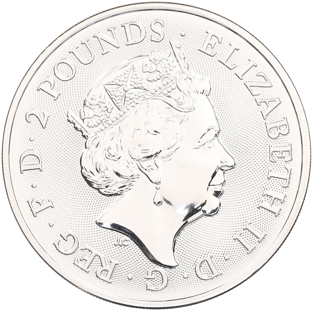 2 фунта 2021 года Великобритания «Легенды музыки — Дэвид Боуи» — Фото №2