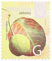 Почтовая марка 2013 года Украина «Деревья» — Фото №1