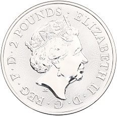 2 фунта 2021 года Великобритания «Легенды музыки — Дэвид Боуи» — Фото №2