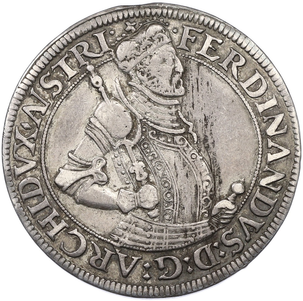 1 талер 1577-1595 года Тироль — Фото №1