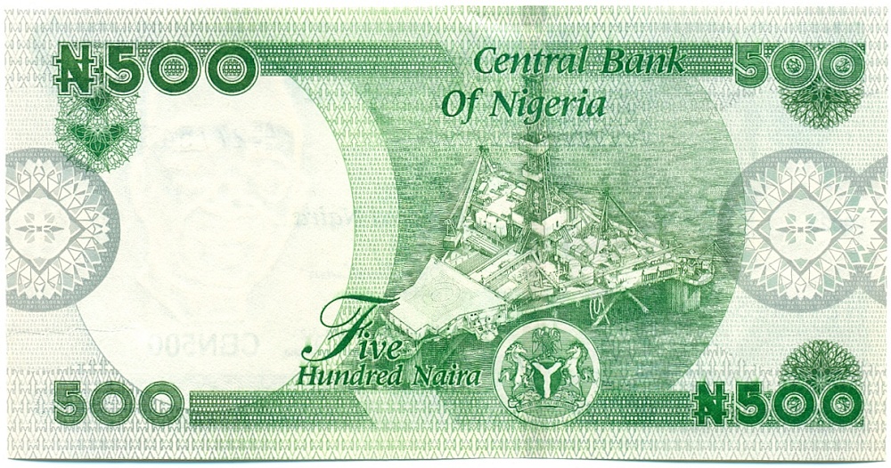 500 найра 2023 года Нигерия — Фото №2