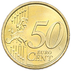 50 евроцентов 2008 года Италия — Фото №2